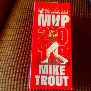 Mike Trout 2019 3X MVP Bobblehead